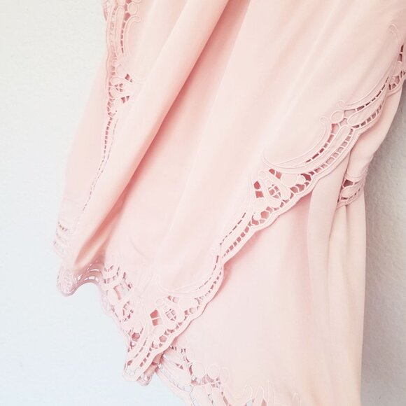 Kobi Halperin 100% Silk Veronica Off Shoulder Dress XS Pink Fairy Romantic $595 - Picture 10 of 16